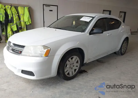 2013 Dodge Avenger Se from USA, damaged, VIN 1C3CDZAB1DN591054